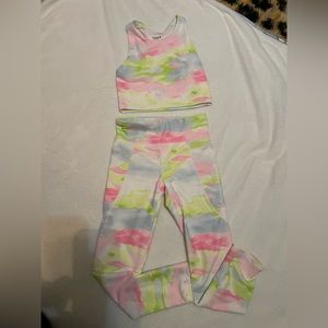 Old Navy spandex set